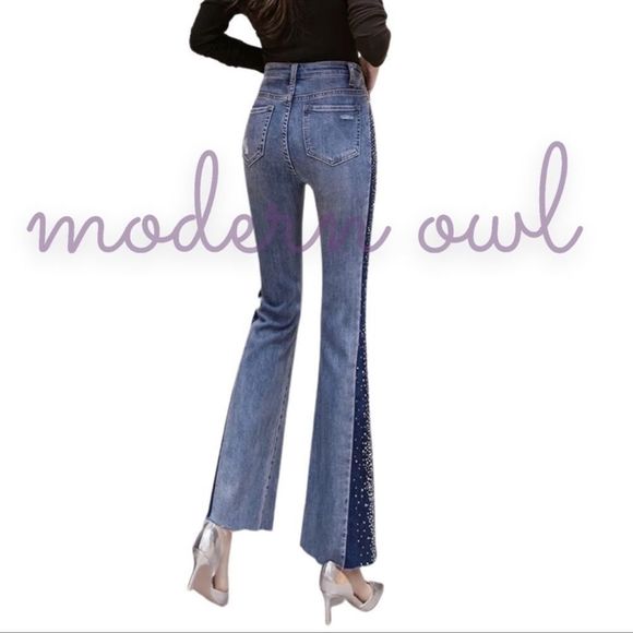 Premium Quality DENIM with side Decor - Picture 2 of 7